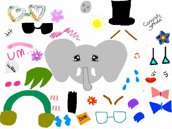 Elephant dress up!! 1