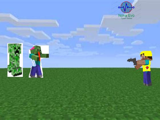 Minecraft shooter 3