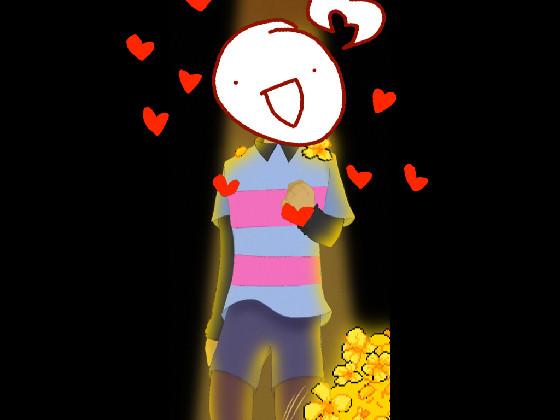 Frisk Undertale fanart  1