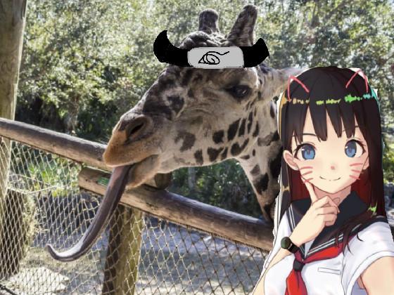 add your OC next to giraffe