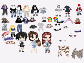 Gacha gay and lesbian dress up