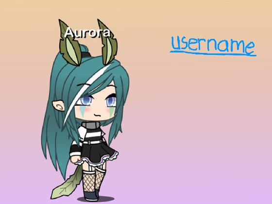 Oc giveaway! Aurora!