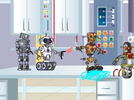 Robot dance party! 1