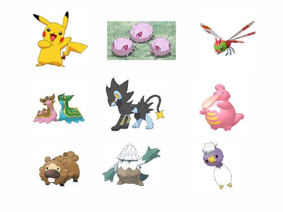 PICK UR FAV POKEMON