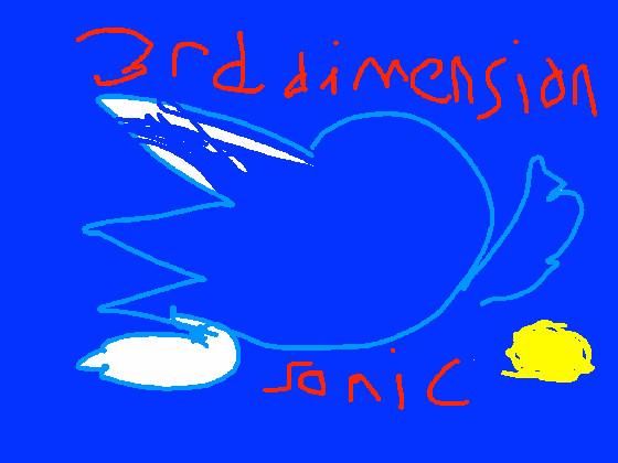 3rd Dimension Sonic 