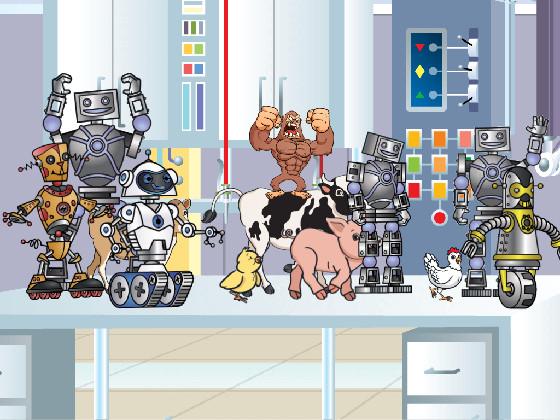 Animal And Robot Dance Party 1