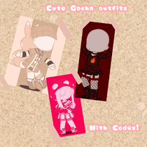 Cute gacha outfit codes =)