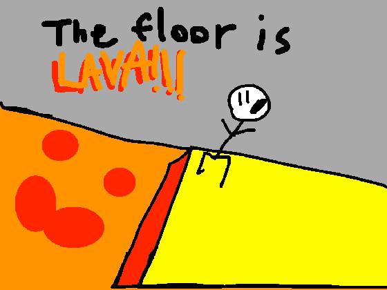 THE FLOOR IS LAVA solo
