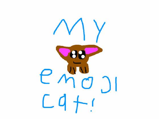 my emoji cat🍡🍡❤️🍓