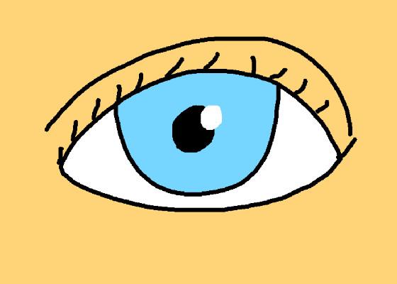 How to draw a eye