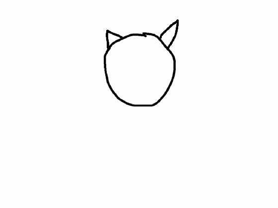 How to draw a cat