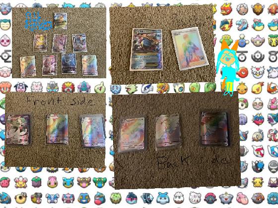 My good pokemon cards