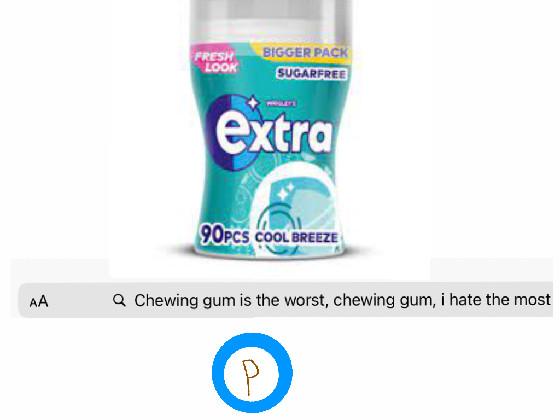 My Chewing Gum Rhyme 1