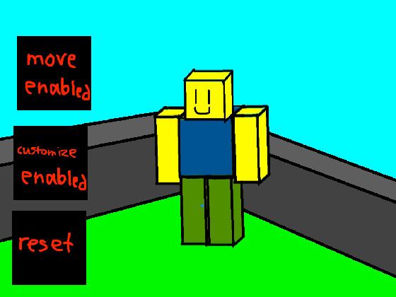 3D roblox noob 1