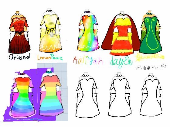 Add your own dress! 1 1