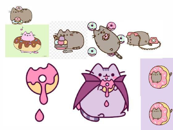 pusheen donut