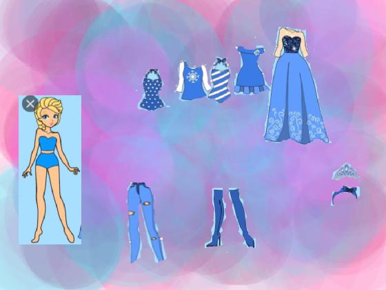 elsa dress up 1