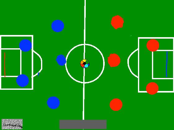 red vs blue soccer