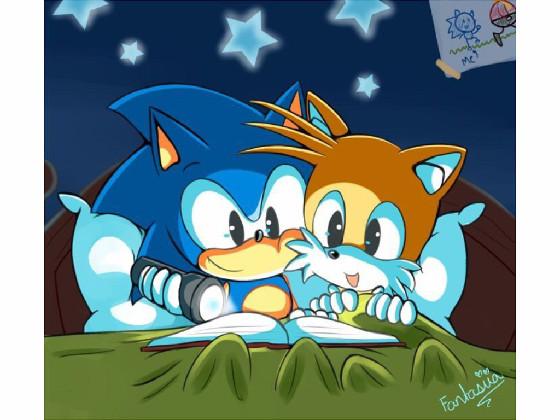 Baby tails and sonic 