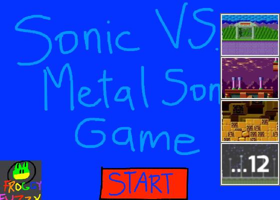 Sonic Vs. Metal Sonic Game 1