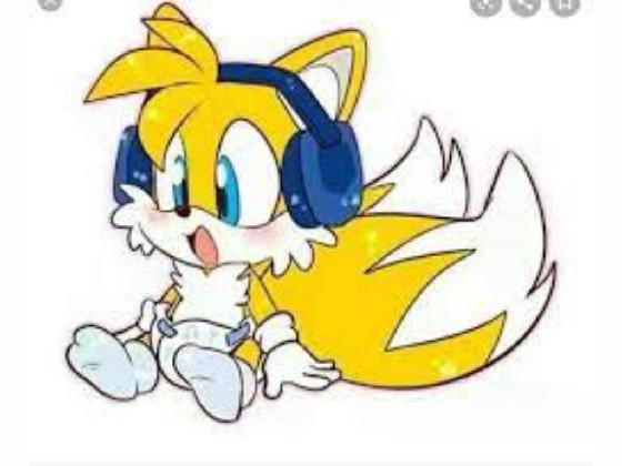 fanart of baby tails 