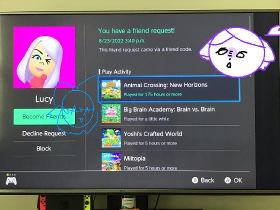 A Friend Request!? From Lucy!? 1