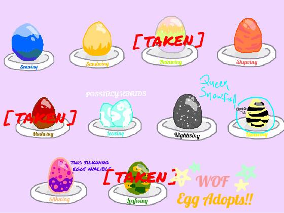 WOF Egg Adopts!! (update) 1