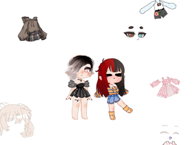 Gacha life dress up!