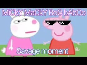 Peppa Pig Miki Maki Boo Ba Boo Song HILARIOUS  1 -