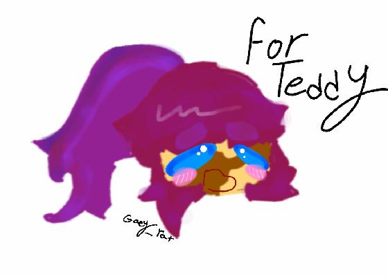 i drew ur oc teddy😌