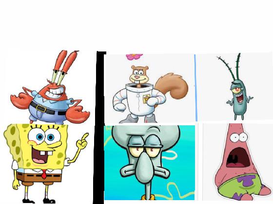 SpongeBob characters