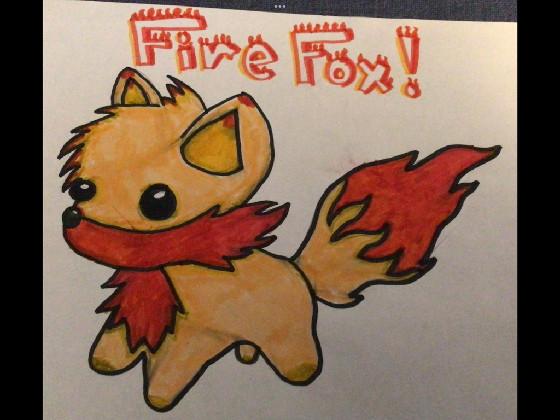 🔥Fire Fox🦊 drawing!