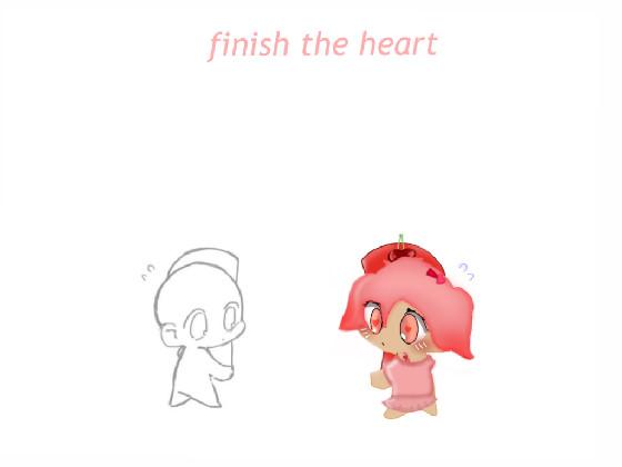 finish the heart!!