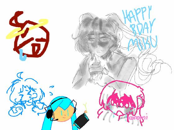 happy bdayy miku 1 1 1