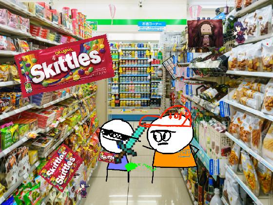 gimme sum skittles   mmmmm