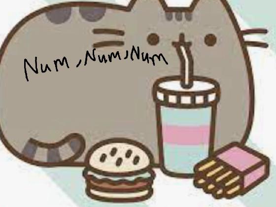 Pusheen’s dinner