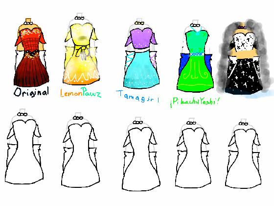 re:re:🏵design a dress🏵 1