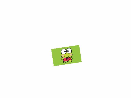 Make a drawing with keroppi🐸