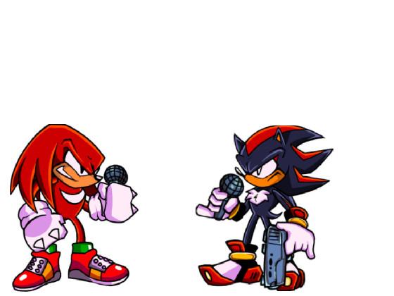 Shadow and Knuckles Idle