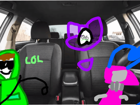 add ur oc to the car