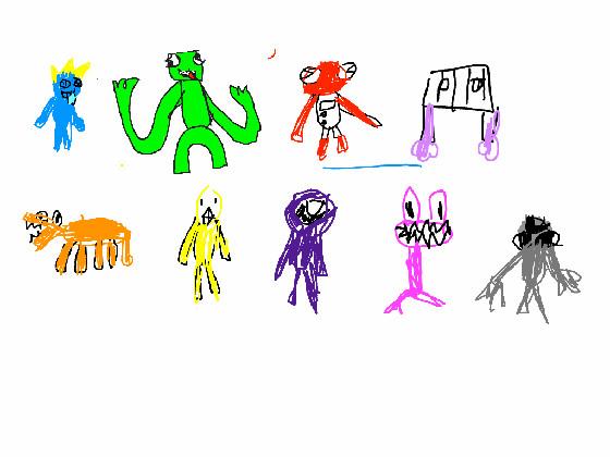 All the rainbow friends 1