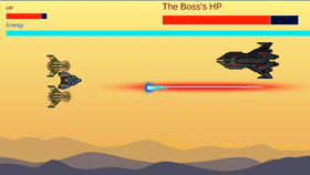 spaceship vs boss