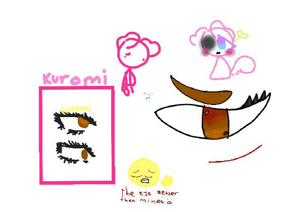 eye test |TO KUROMI ) reply | 1