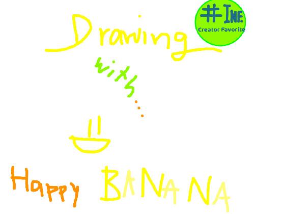 drawing cool banana