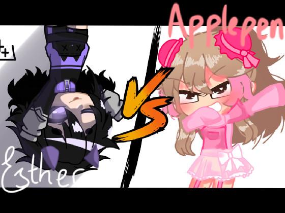 OUTFIT BATTLE (Me Vs ApplePen) [GACHA]