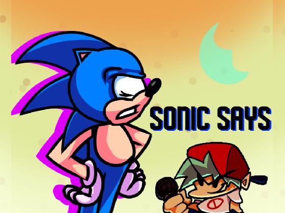 Friday night funkin’ vs Sonic says