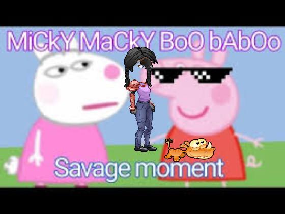 GIGAM CONFRONTS PEPPA PIG