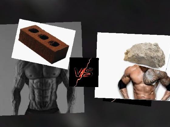 giga chad vs the rock