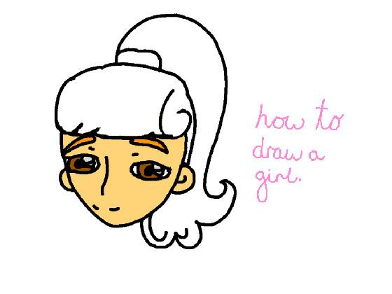 How to draw a Girl