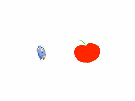 Monster and the apple